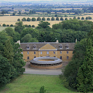The Riding Ring, Belvoir Castle, Full paint research and analysis for Rodney Melville Architects. Client. The Dowager Duchess of Rutland